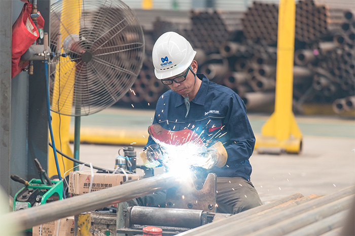 青岛网架焊接车间